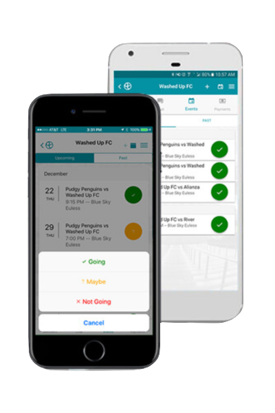 calendar app with RSVP